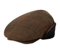 Brixton - Hooligan Earflap Snap Cap - Casquette - M - bronze / black / red
