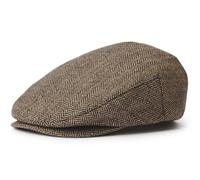 BRIXTON Hooligan Snap Casquette Newsie, Marron/Kaki, L Mixte