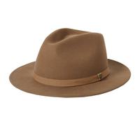 Brixton - Messer Packable Fedora - Chapeau - M - khaki / khaki