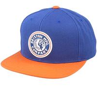 BRIXTON Rival MP Snapback Casquette de Baseball, Joe Blue Burnt Orange, Taille Unique Mixte
