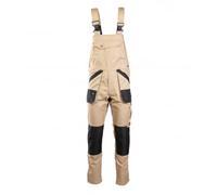 Brixton Salopette de travail Pantalon de jardin pour artisan Pantalon de protection, beige, 25