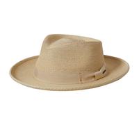 Brixton - Swindle Straw Fedora - Chapeau - S - 56 cm - natural / natural