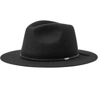 Brixton Wesley Fedora Chapeau, noir, taille XL