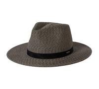 Brixton - Women's Carolina Straw Packable Travel - Chapeau - L - black / natural