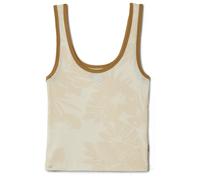 Brixton - Women's Ringer Organic A-Tank - Débardeur - L - off white / olive stone