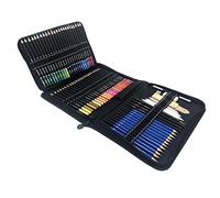 Briyaui Ensemble de Crayons de Couleur à l'huile, 95 Pièces Couleurs | Pré-affûté, comprend un sac de rangement, adapté au dessin, matériau durable