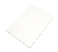 Briyaui Feuilles de Plastification 12,1x8,7 Pouces Imperméables et | Utilisation polyvalente, coins arrondis, PET résistant à l\'humidité et durable