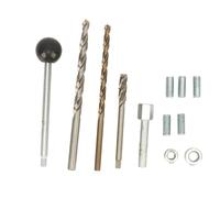 Briyaui Kit de Réparation de Filetage de Boulon de Serrage D'injecteur M6 | Pour les Moteurs CDi, Répare les Boulons Cassés Saisis, Outils de Démontage et D'insertion Minimes,
