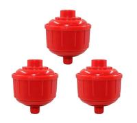 Briyaui Mini Filtre de Piège à Eau D'air 3 Pièces Outil D'air de Pistolet | Filetage Standard 1/4, Protection des Outils Pneumatiques, élimine L'eau D', Protège les Outils