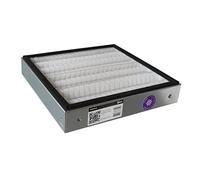BRIZZ - Filtre Compatible Ventilation Positive EOLETEC Ecodesign - modle : Carré G4 (avec Joint étanchéité + Trous pour Fixation Capot)