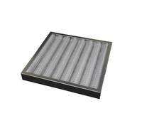 BRIZZ - Filtre G4 plissé Cadre galva - paisseur : 48 mm - Dimensions : 287 x 287 mm