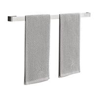 BRJOY Sus 304 Rail de Barre de Serviette en Acier Inoxydable, Support de Serviette Serviette de Serviette de Bain à Tige de Bain Murale pour la Cuisine de Salle de Bain (Size : 30cm)