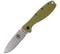 BRK-Esee Zancudo Framelock Green D2 BRKR2OD