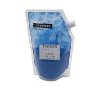 BRMeLOfgc Poudre de Toner 500g WC7525 Compatible avec WorkCentre SC2020CPS SC2020DA C2260 C2263 C3365 C4350 C7728(Cyan-500g)