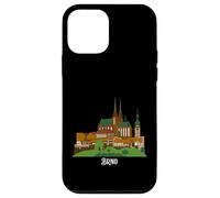 Brno République tchèque Souvenir de Voyage Cadeau Monument Ville Coque pour iPhone 12 Mini