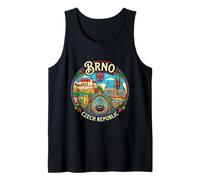 Brno République tchèque Souvenir de Voyage Cadeau Ville Débardeur
