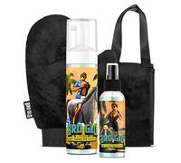bro glo bro glo Self Tanner for the Boys - King Bundle - Bronzage simple sans soleil pour le visage et le corps - Avec midi et b