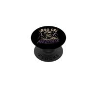 Bro Go Meditate Marcus Aurelius Stoicism Citations PopSockets PopGrip Adhésif