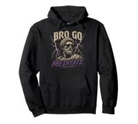 Bro Go Meditate Marcus Aurelius Stoicism Citations Sweat à Capuche