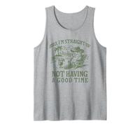 Bro I'm Straight Up Not Having a Good Time Funny Beaver Débardeur