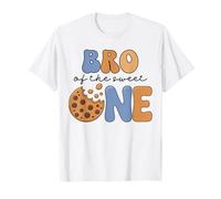 Bro of The Sweet One Cookies Milk 1er Anniversaire Assorti T-Shirt