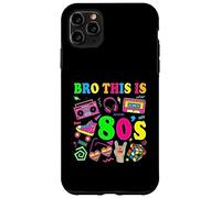 Bro This is 80's Shirt 80 and 90s Funny Costume Party Femme Homme Coque pour iPhone 11 Pro Max