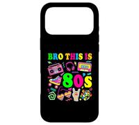 Bro This is 80's Shirt 80 and 90s Funny Costume Party Femme Homme Coque pour iPhone 17 Pro Max