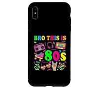 Bro This is 80's Shirt 80 and 90s Funny Costume Party Femme Homme Coque pour iPhone XS Max