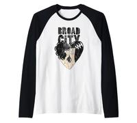 Broad City Abbi & Ilana Cartoon Manche Raglan
