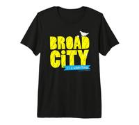 Broad City Pigeon Logo T-Shirt Haut de Gamme