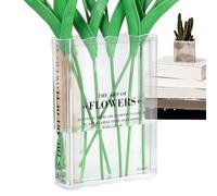 Broad Uses: Improve theaesthetic appeal of your living space with our Book Vase for Flowers enhancing theambiance of any roosm, including theliving rooesm, dining, or home s