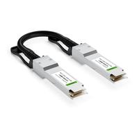Broadbe Câble DAC QSFP28 100G 1 m | Direct Attach Copper, Connecteurs SFP28, Réseau 25GbE, Plug & Play, Connexions rack à faible latence
