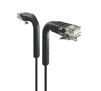 Broadbe Câble Patch Cat6 Slim 5G 0,1 m Noir | Laine naturelle, Chaleur et maintien, Soutien du bas du dos, Soutien de la posture, Usage quotidien