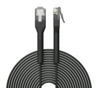 Broadbe câble patch mince 5G noir 8 m – Câble Ethernet Cat6 BTP-I32C6-BK-8M