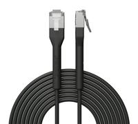 Broadbe Câble Patch Slim 10G Noir 3m – Câble Ethernet Cat6a BTP-I32C6A-BK-3M
