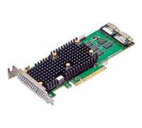 Broadcom MegaRAID 9660-16i - Contrôleur de stockage (RAID) - 16 Canal - SATA 6Gb/s / SAS 24Gb/s / PCIe 4.0 (NVMe) - RAID RAID 0, 1, 5, 6, 10, 50, 60 - PCIe 4.0 x8