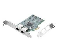 Lenovo Carte réseau interne Broadcom BCM5720-2P PCIe x1 profil bas 2x Gigabit Ethernet