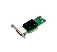 Broadcom HBA 9500-16e : Adaptateur SAS PCIe Gen4 x8, 16 Ports SAS/NVMe Externes, Profil Bas/Hauteur Totale, MTBF 5000000h, Windows/Linux