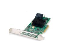 Broadcom HBA 9500-16i Adaptateur SAS PCIe Profil Bas, 16 ports internes mini-SAS, MTBF 5000000h, Compatible Windows/Linux, 05-50077-02