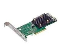 Broadcom LSI HBA Tri-Mode 9500-16i 16× SAS/SATA 32x NVMe, 2x SFF-8654, PCIe 4.0