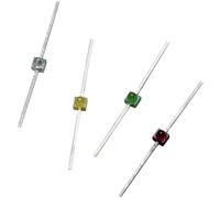 Broadcom HLMP-6300 LED rouge bombé 1.9 mm 10 mcd 90 ° 10 mA 1.8 V