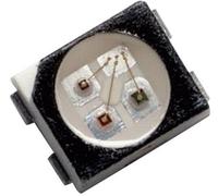 Broadcom HSMF-A341-A00J1 LED CMS multicolore PLCC4 rouge, vert, bleu 80 mcd, 160 mcd, 40 mcd 120 ° 20 mA, 20 mA, 20 mA 1.9 V, 3.4