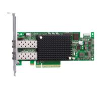 Broadcom LPE16002B-M6 Carte réseau Fibre 1600 Mbit/s Interne - Cartes réseau (Interne, avec Fil, PCI Express, Fibre, 1600 Mbit/s, Noir, Vert, Gris) Noir G