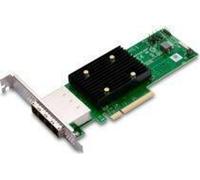 Broadcom LSI HBA 9500-16e, 12Gb/s, NVMe/SAS/SATA, 4x SFF-8644 x4, PCIe 4.0 x8