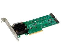 Broadcom 9540-2M2, NVME x1, x2,x4; SATA x8 PCIe 4.0