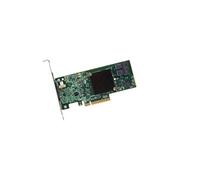 Broadcom LSI MegaRAID SAS 9341-8i - Contrôleur de Stockage (Raid) - 8 Canal - SATA 6Gb/s/SAS 12Gb/s Profil Bas - 12 Gbit/s - Raid 0, 1, 5, 10, 50, JBOD - PCIe 3.0 x8 Multicolore