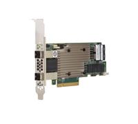 Broadcom MegaRAID 9480-8i8e Contrôleur RAID PCIe 3.1 x8, SAS/SATA 12Gbit/s, RAID 0/1/5/6/10/50/60, 2096Mo DDR4, 2x Mini-SAS HD SFF8644, 2x SFF-8643