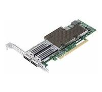 Broadcom Carte réseau NetXtreme E-Series P2100G – 2x QSFP56 100GbE – PCIe 4.0 x16 profil bas