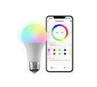 broadlink | Ampoule intelligente Fastcon LB4E27, changement de couleur avec synchronisation musicale, A60/E27/9W/800LM, fonctionne avec Alexa et Google Home, Hub FastCon requis