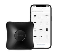 BroadLink RM4 Pro Télécommande Universelle IR/RF (Wi-FI 2.4GHz), Codes d’Apprentissage pour Maison Intelligente, TV, STB, AC, Rideaux, Compatible Alexa